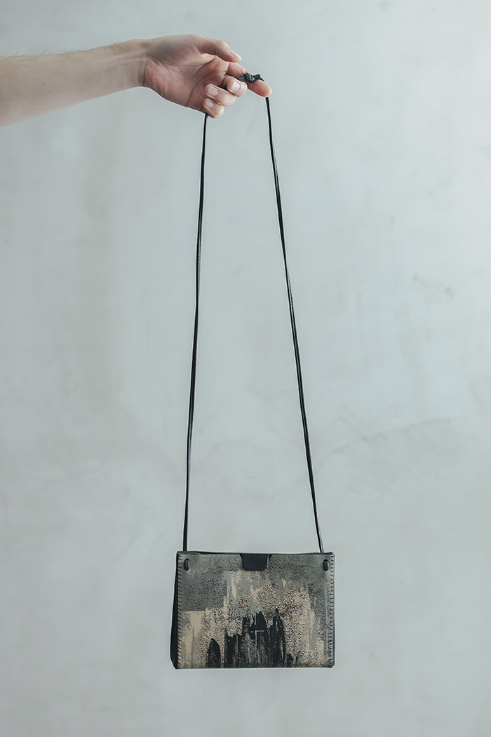 本池大介 漆皮ショルダーバッグ primalmemories - galerie a